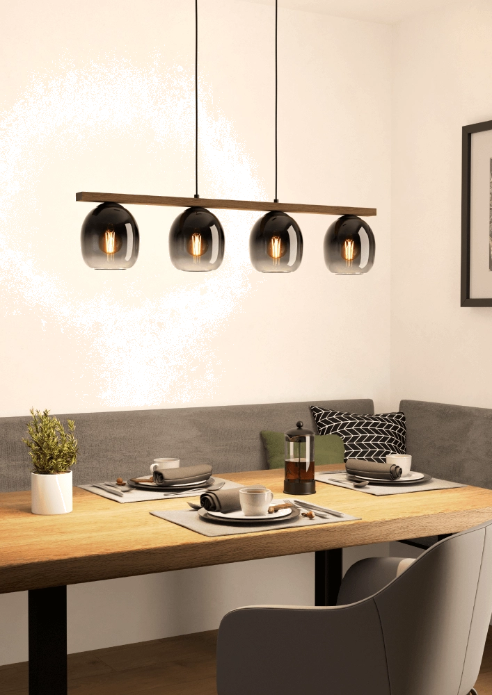 Lampe à suspension en verre Filago Eglo 9008606235339