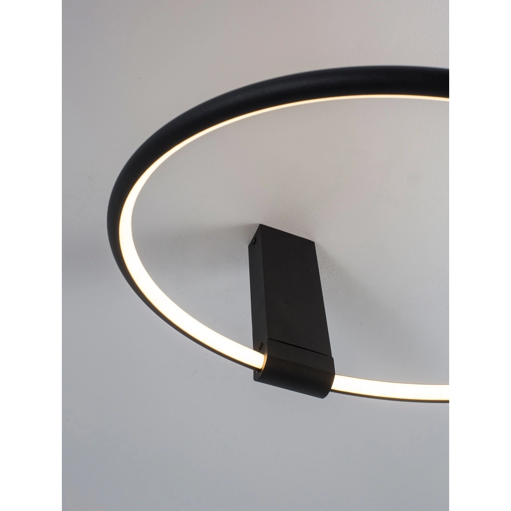 Plafonnier design Garve noir Ø 40cm Lyora 5212017431790