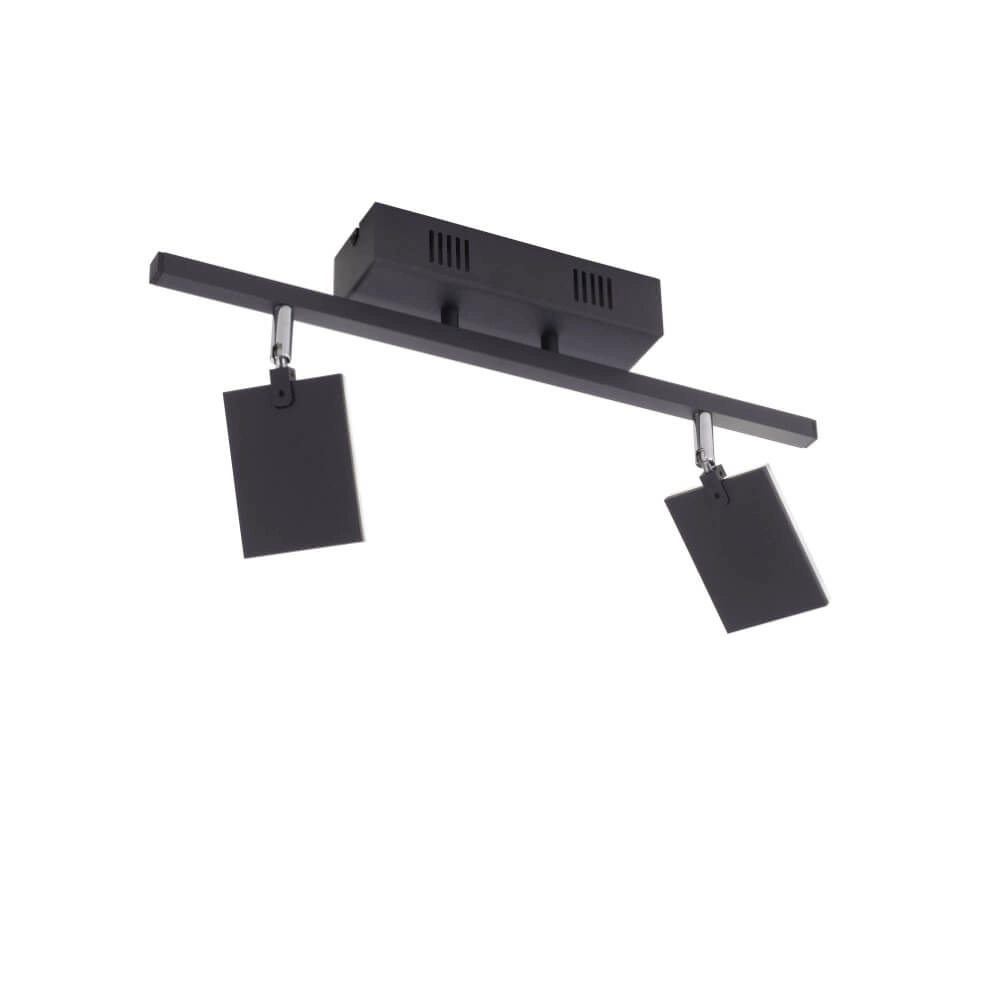 Plafonnier Pure Mira 2 lumières noir Plafonnier Pure Mira 2 lumières noir