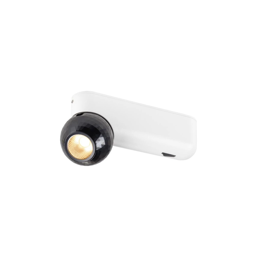 Applique murale Dysko blanc avec cheville noire SLV 4024163317115
