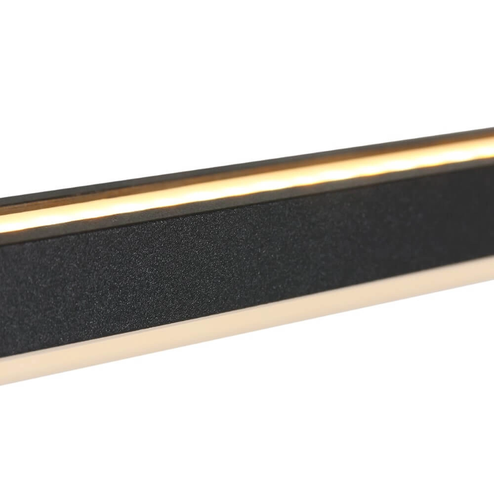 Lampe à suspension LED Zelena noir Steinhauer 8712746122794