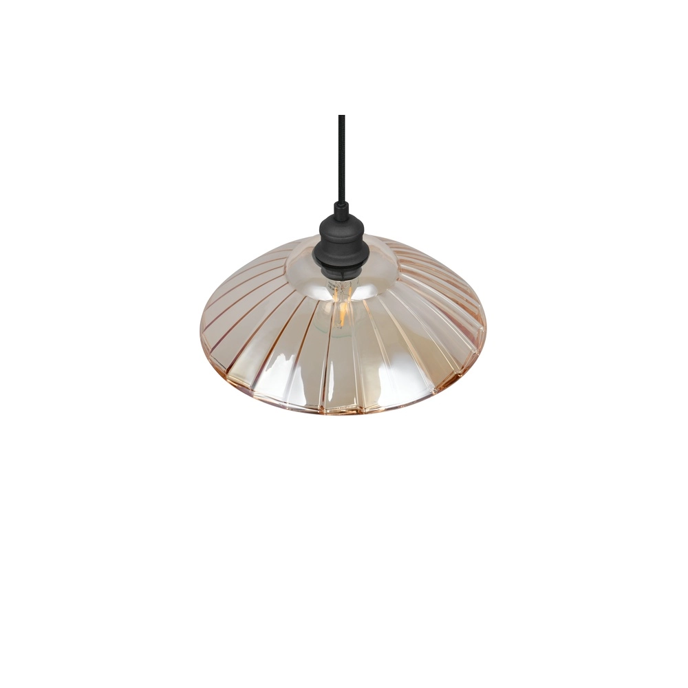 Lampe pendante classique Eluna Noir Trio 4017807682489
