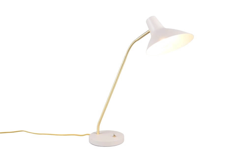 Lampe de bureau élégante Traveller blanc Trio 4017807613728