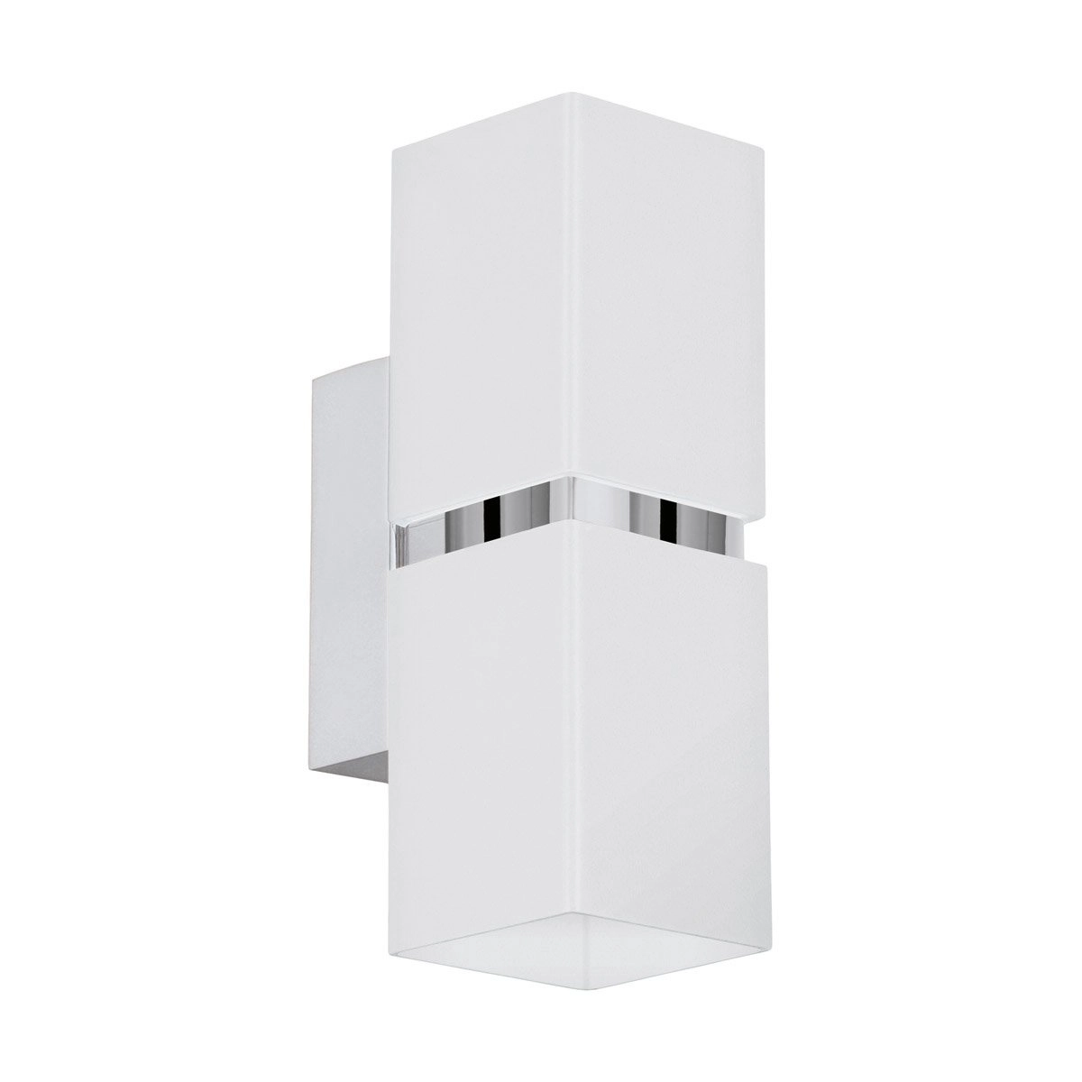 Applique murale LED Passa Up - Down 2x3,3w - gris avec blanc