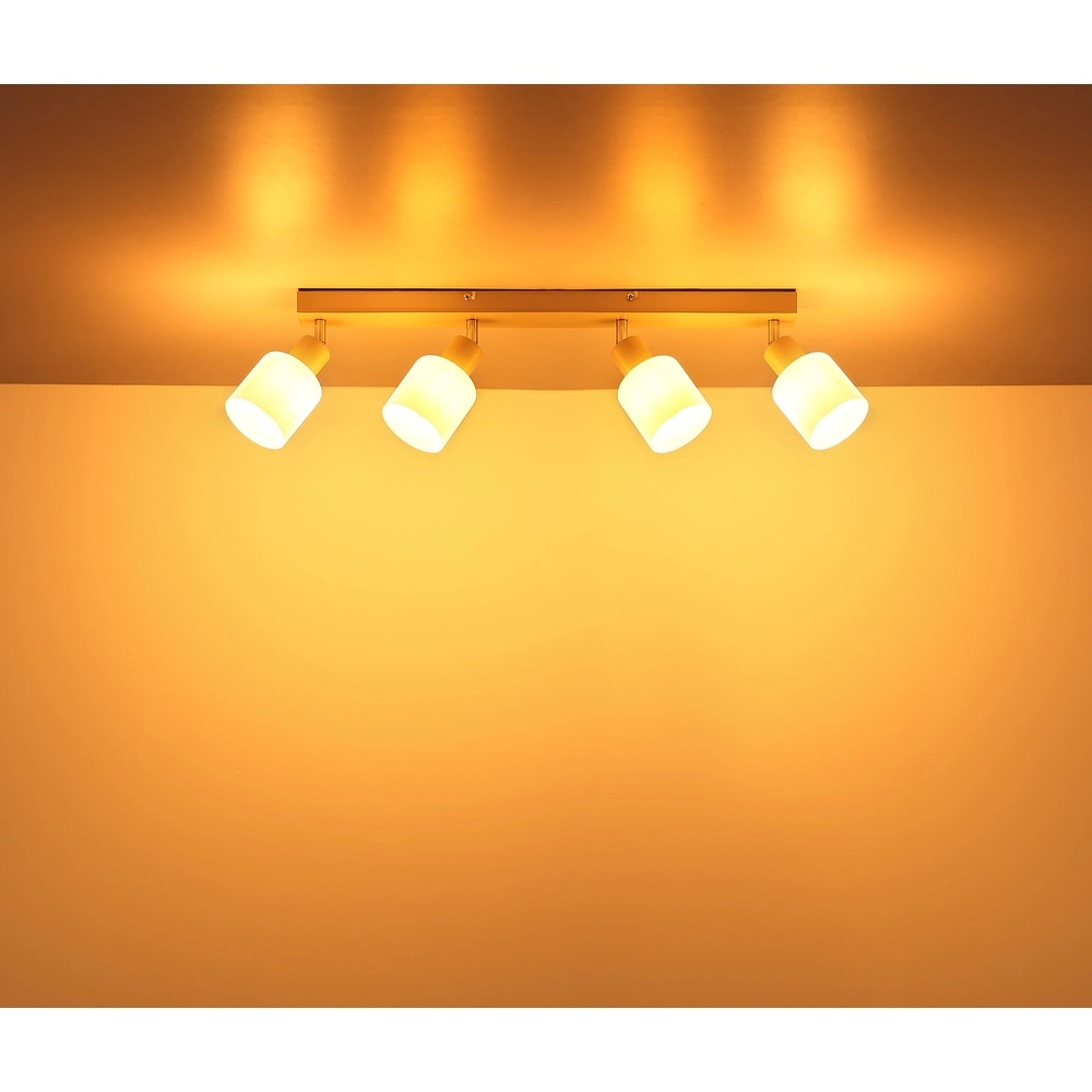 Spot de plafond 4 lumières Trent brun sable Globo 9007371566976