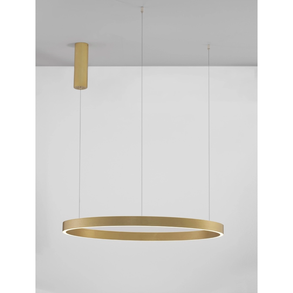 Suspension dorée Elowen design Ø 80cm Suspension dorée Elowen design Ø 80cm