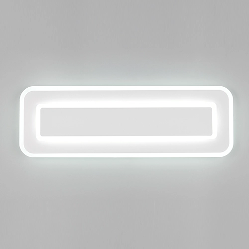 Lampe de plafond moderne Riva blanc 60 cm Trio 4017807682915