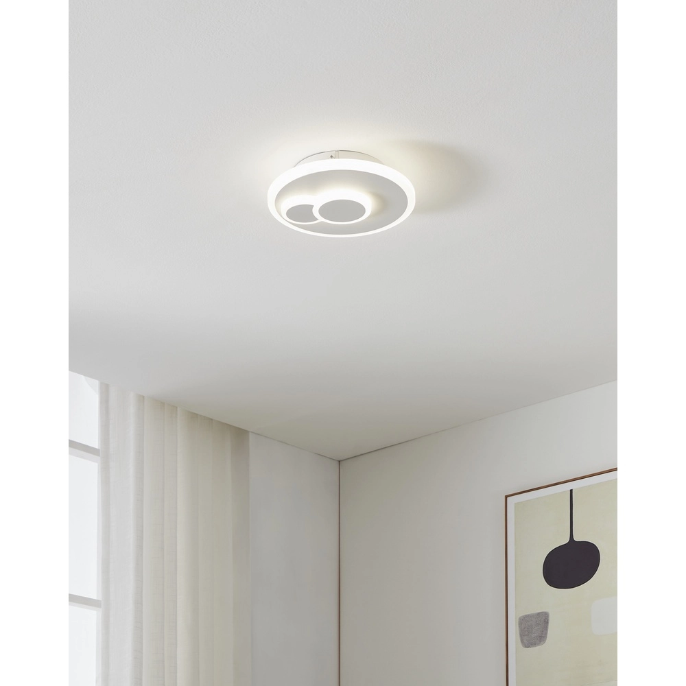 Lumière LED de plafond Cadegal Ø 20cm - blanc Eglo 9002759339425
