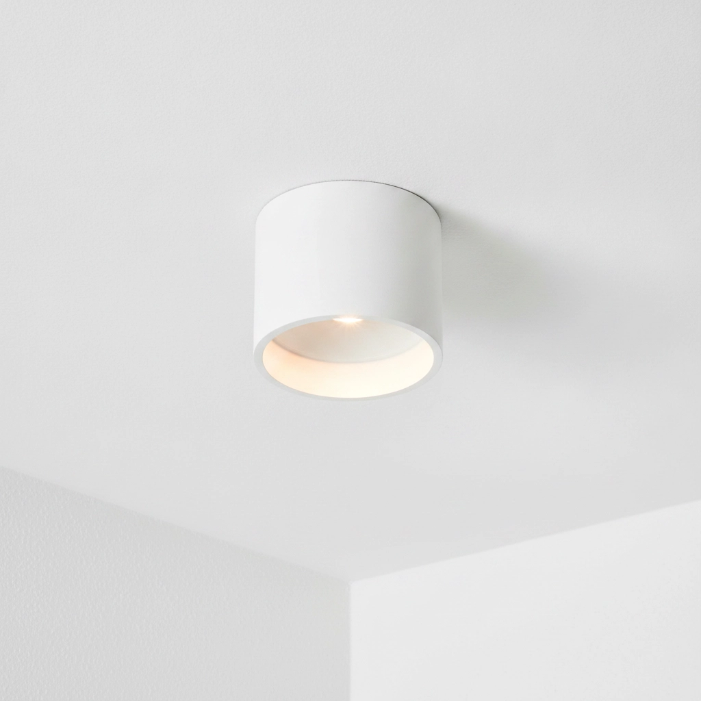 Spot LED en saillie Orleans blanc