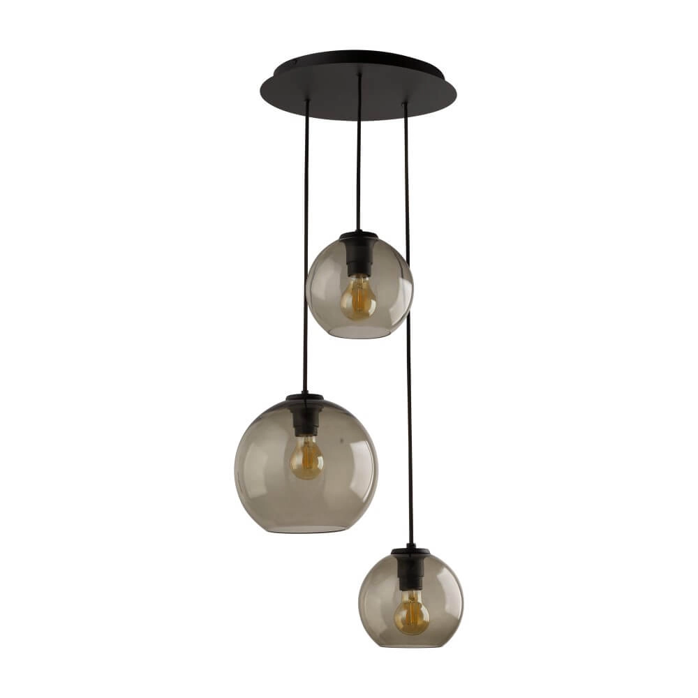 Lampe suspendue en verre à 3 lumières Vetro Lyora 5903139764193