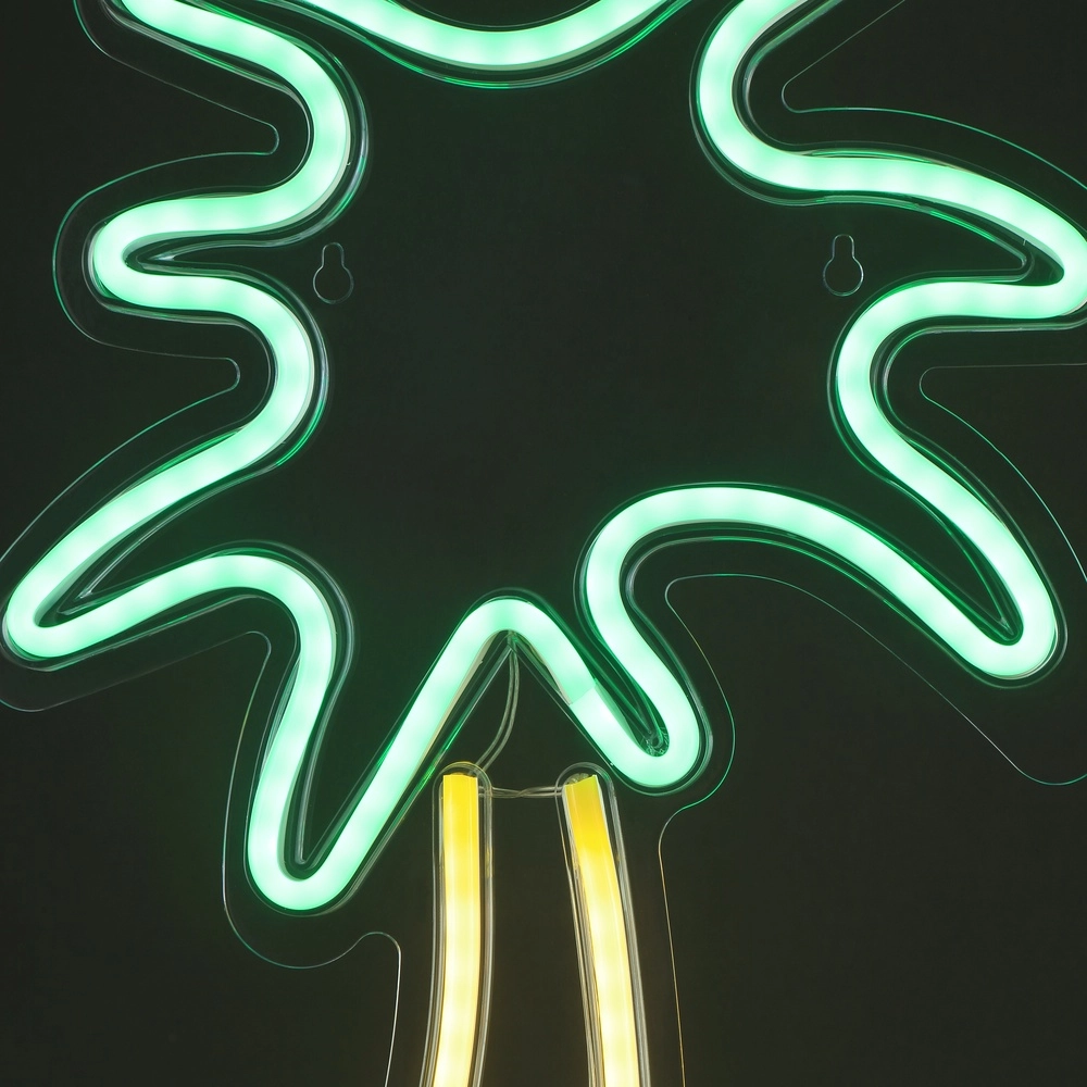 Lampe murale au néon Neon-Tales palm Brilliant 4004353476945
