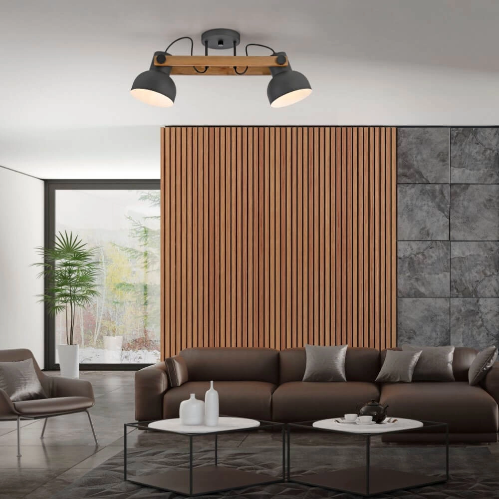 Plafonnier Cup 2.0 2 lumières Just Light 4043689000684