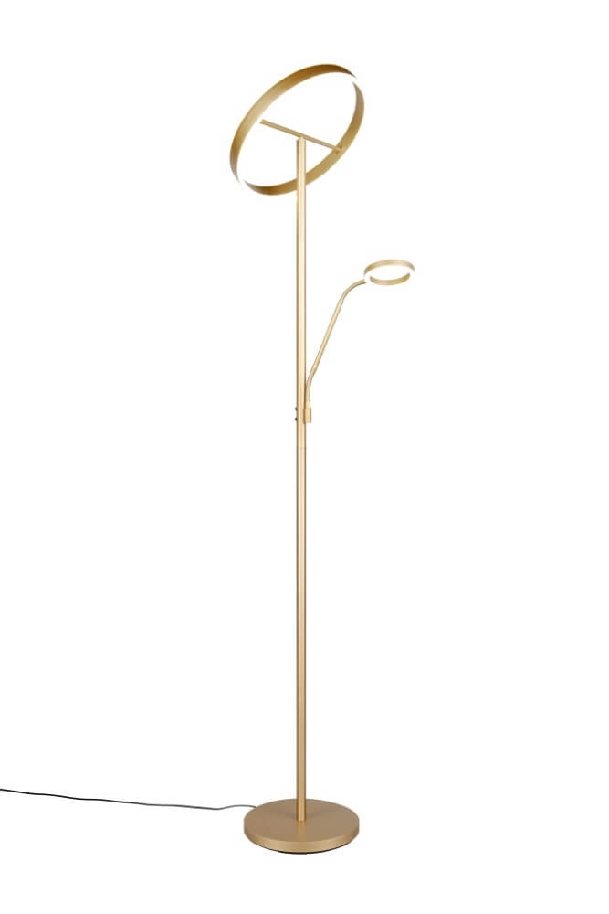 Lampe de lecture design Willis Or - 180cm Trio 4017807627923