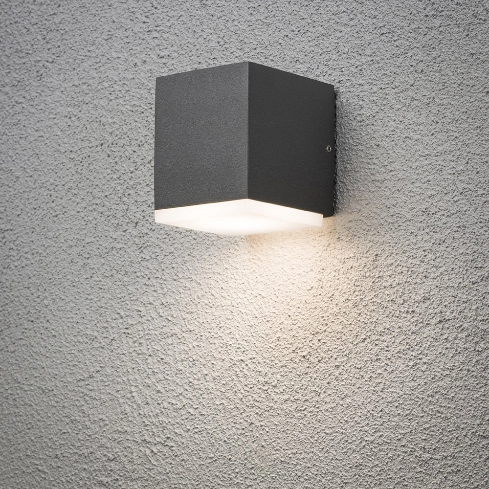 Spot mural LED Monza Down anthracite KonstSmide 7318307990379