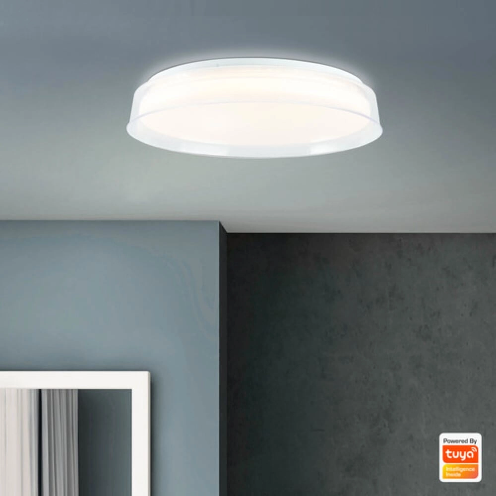 Plafonnier LED Leanna dimmable avec Tuya Brilliant 4004353379925