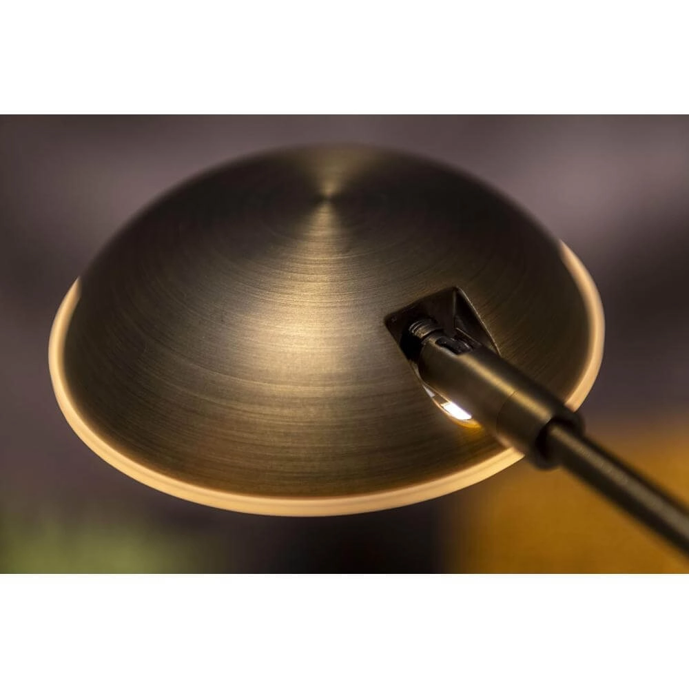 Lampe de lecture classique Palermo bronze antique Artdelight 8720701101425