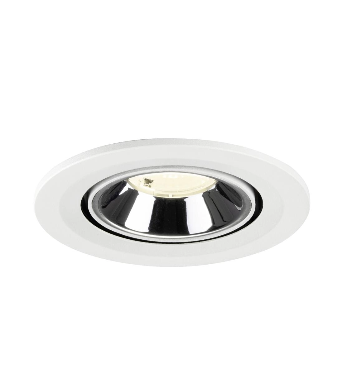 Spot encastré Numinos Gimble S blanc/chrome 4000K - 40 deg SLV 4024163313254