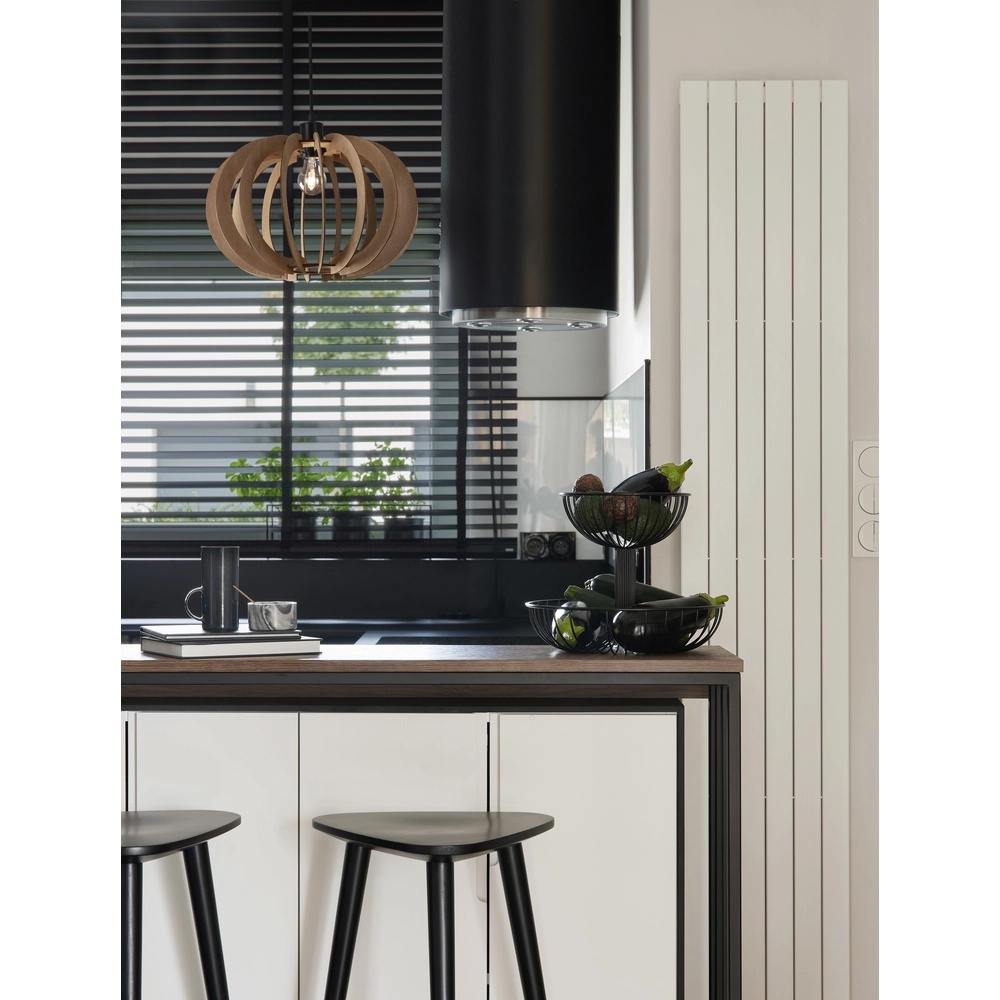 Suspension en bois Ottoline foncé Ø 40cm Lyora 5212017436207