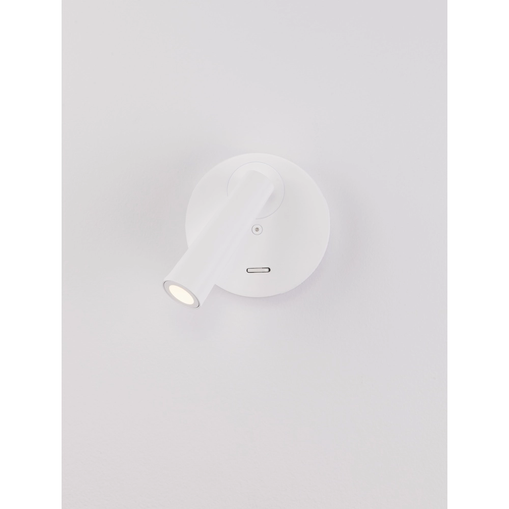 Lampe de chevet Tico blanc Lyora 5212017473165