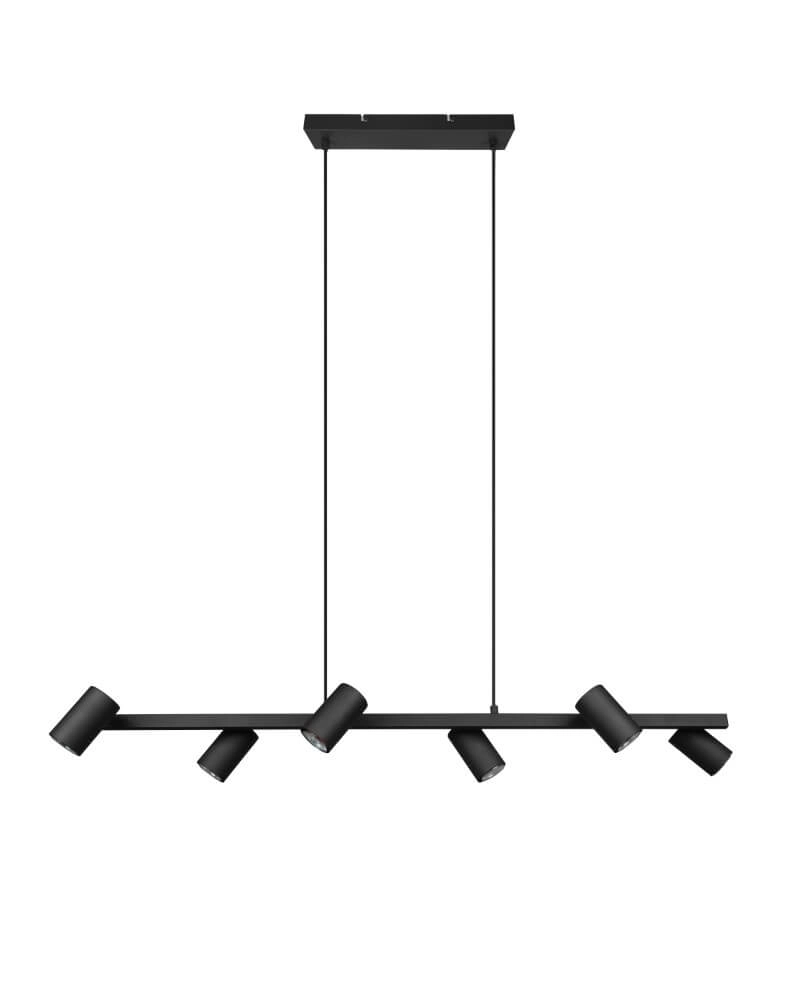 Lampe suspendue noire Marley Trio 4017807523652