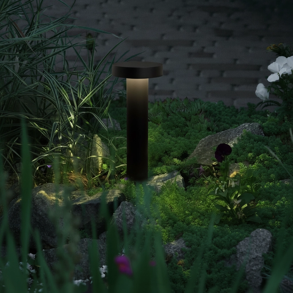Lampe de jardin de Desing Gong noir 30cm - 3000K