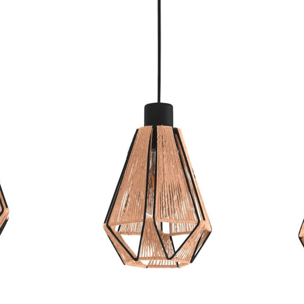 Lampe de table à manger rurale Adwickle Eglo 9002759437770