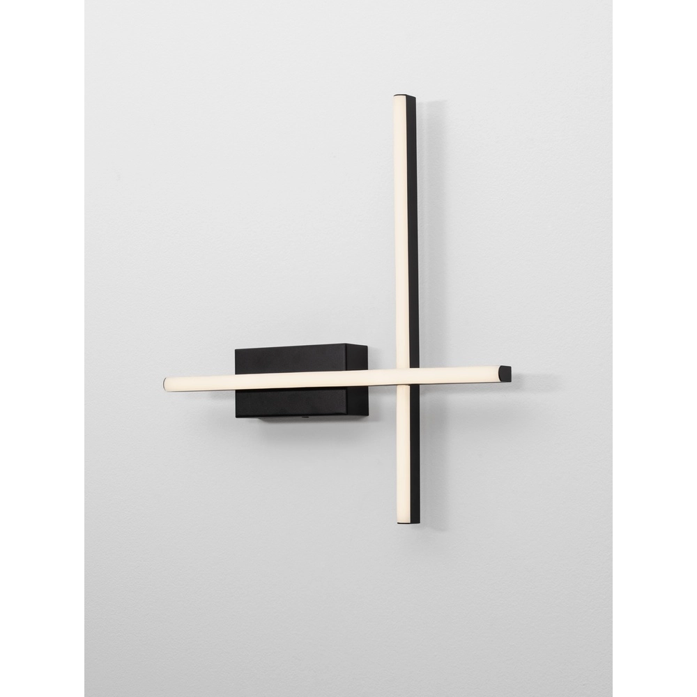 Applique murale Quam noir Lyora 5212017468628