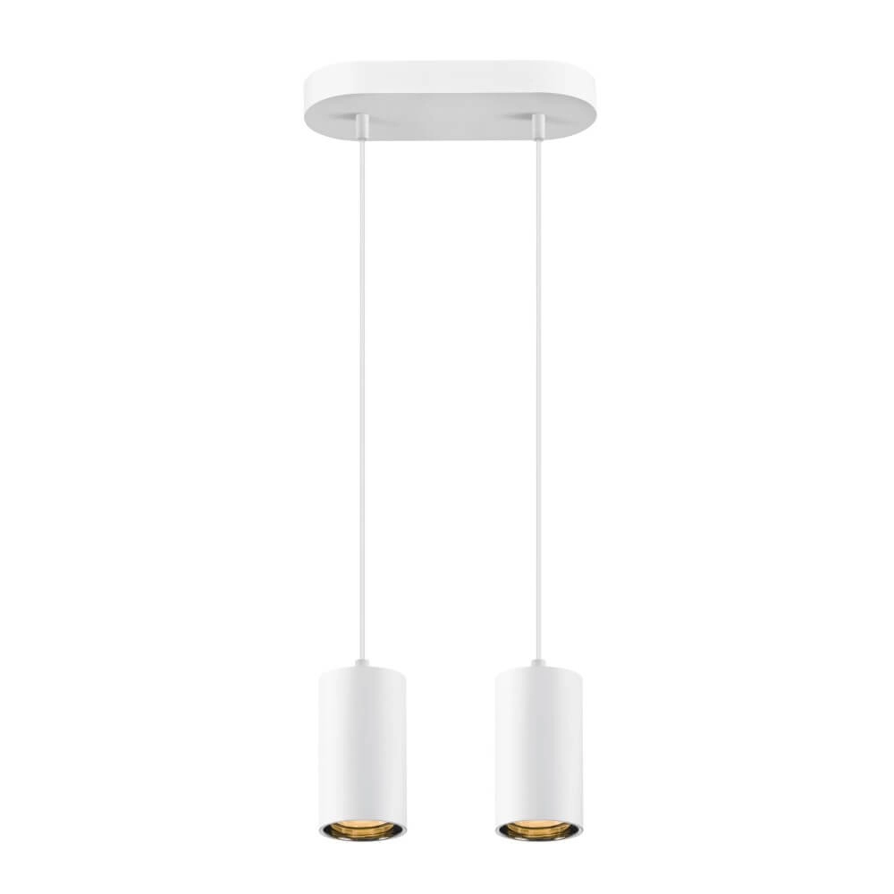 Lampe suspendue Asto Tube blanc 2x GU10 SLV 4024163266062