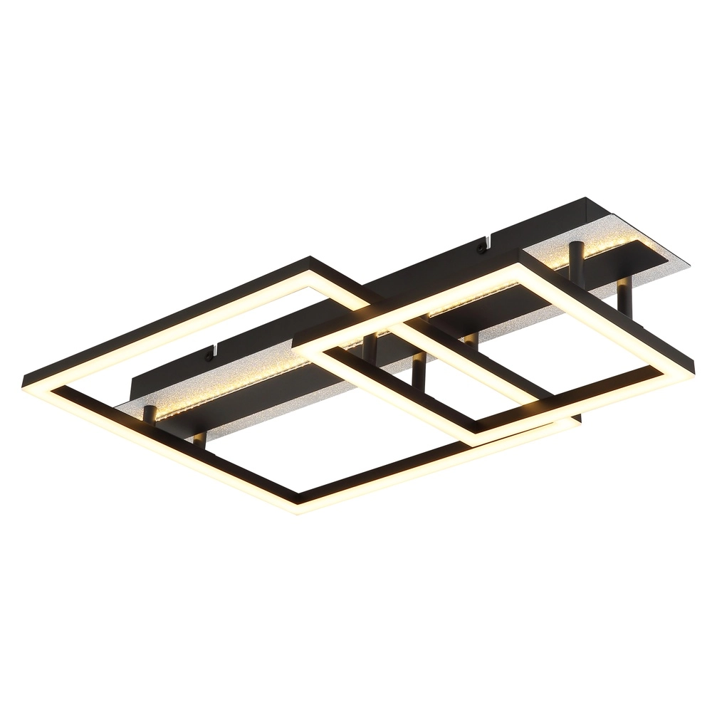 Lampe de plafond Estrada Noir