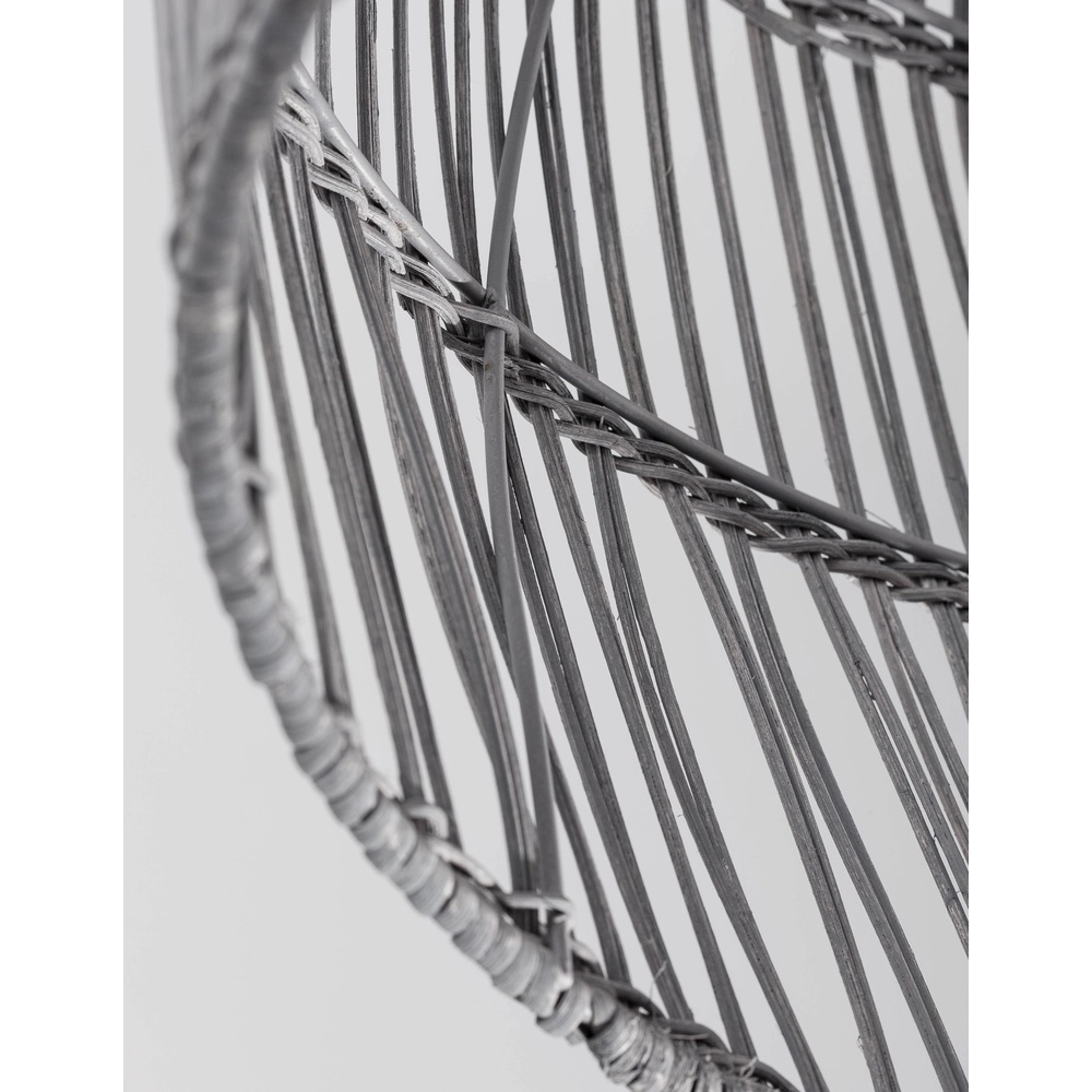 Suspension grise Destin rotin Ø 42cm Lyora 5212017416681