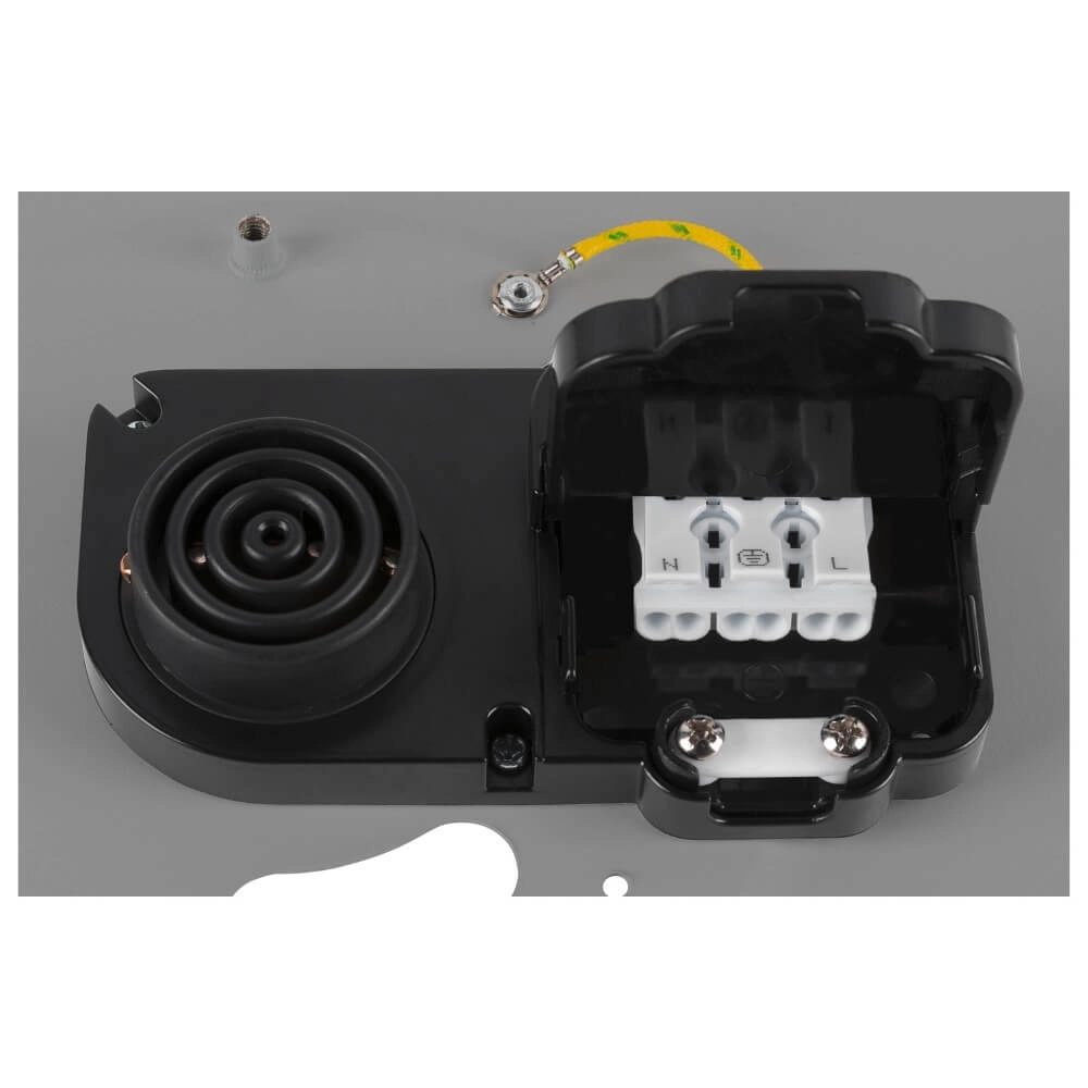 Plafonnier / Lampe suspendue Medo 60 gris - CCT - Ø 60cm SLV 4024163276658