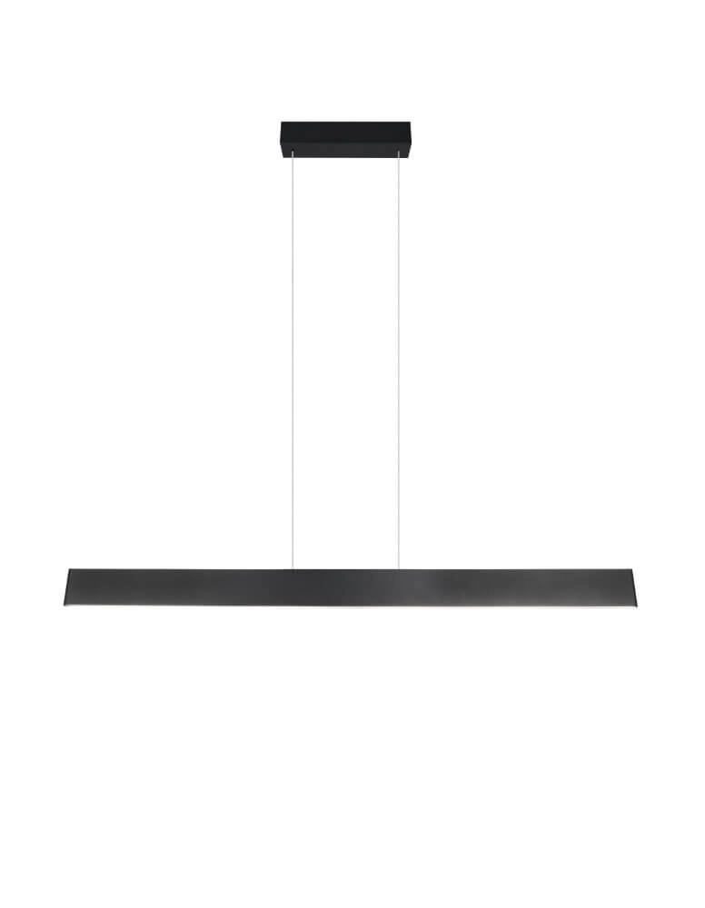 Lampe suspendue de bureau LED Galway 150 cm - noir Trio 4017807616668