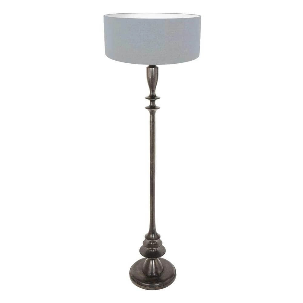 Lampadaire Bois nuance bleu clair Steinhauer 8712746175066