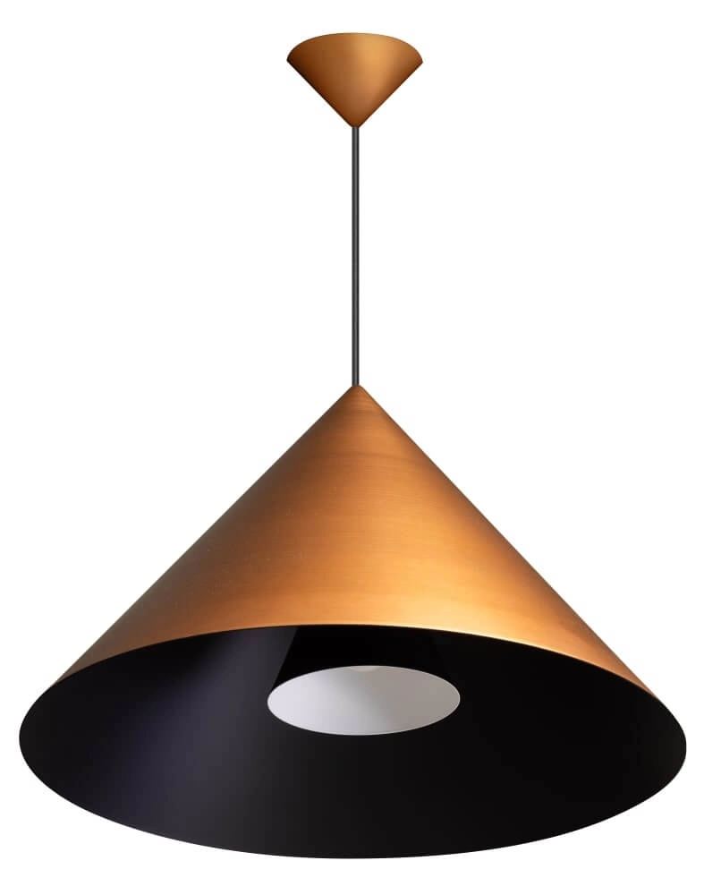 Lampe suspendue design Dillon cuivre Ø 55cm