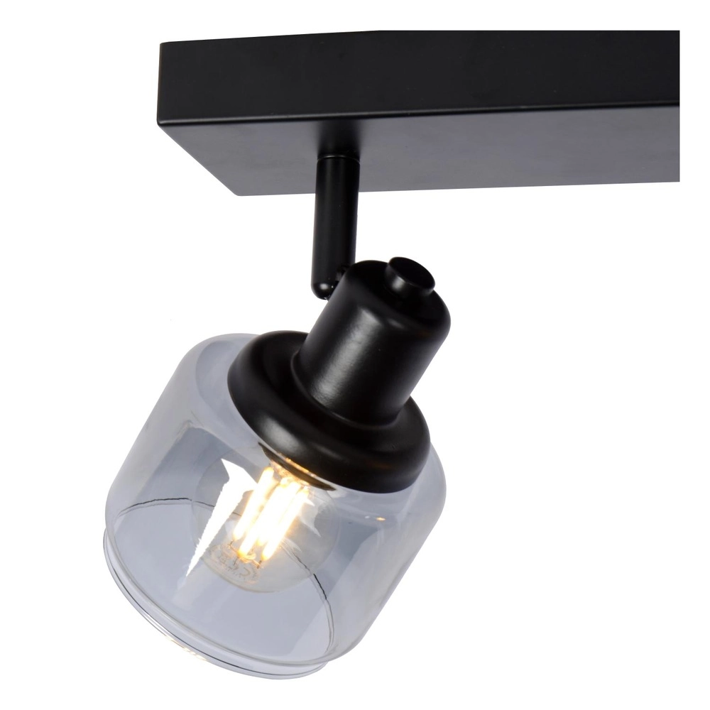Lampe de plafond Bjorn 2-noir clair Lucide 5411212771230