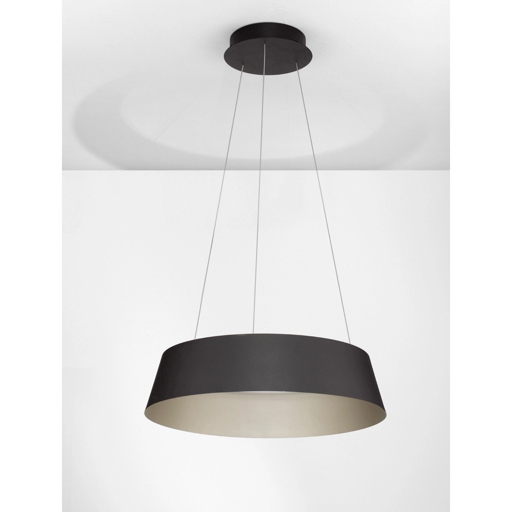 Suspension Alba noir Ø 54cm Lyora 5212017439031