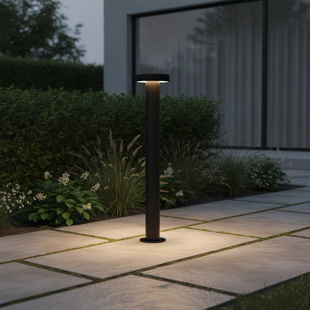 Lampe de jardin de Desing Gong noir 60cm - 3000K