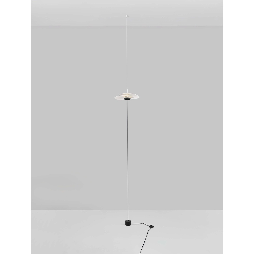 Lampadaire Olea design blanc Ø 35cm Lyora 5212017456953