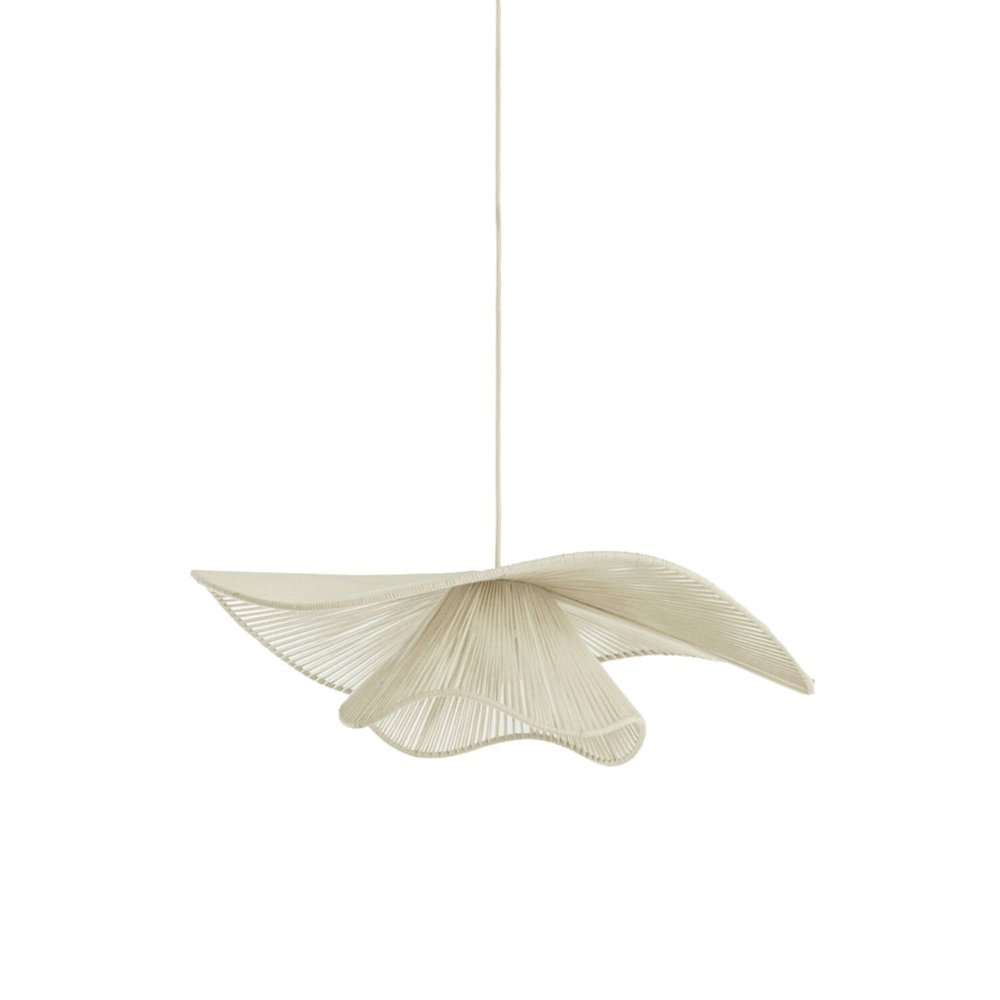 Lampe pendante Japandi Elcka Ø 80cm