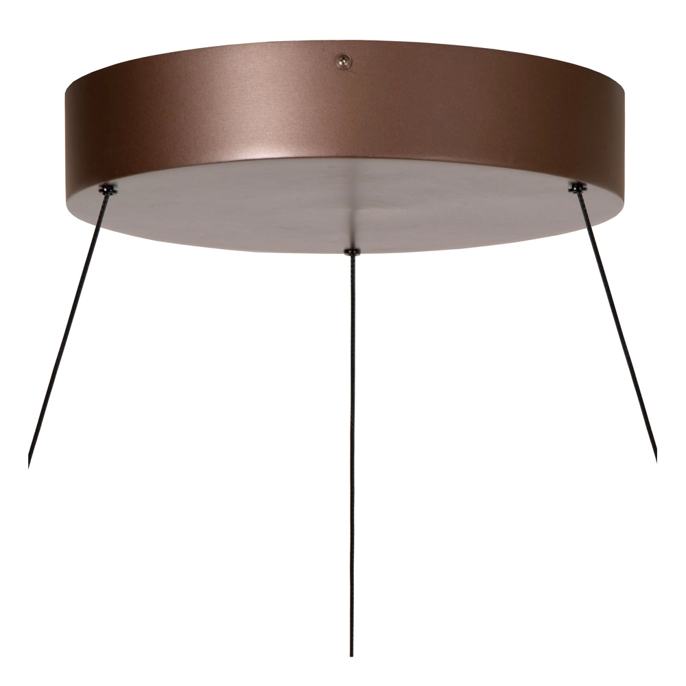 Lampe pendante de conception Liane brun rouille Ø 80cm Lucide Vibes 5411212461124