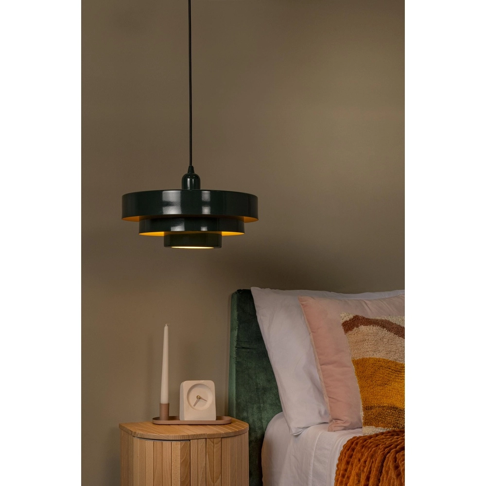 Lampe pendante de conception Runa vert Ø 35cm Lucide 5411212212214
