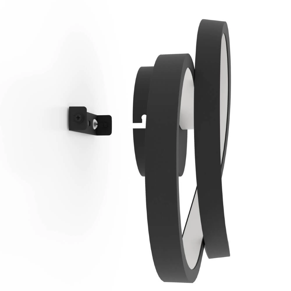 Applique LED noire Gianella Eglo 9008606275021