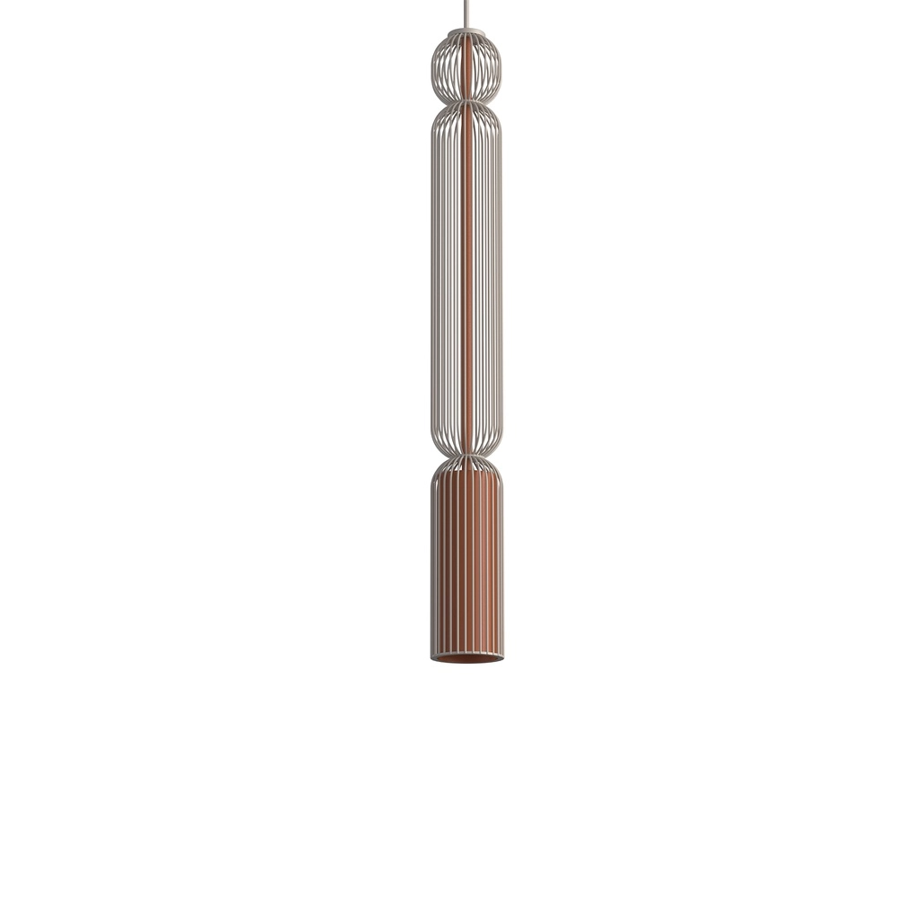 Lampe suspendue Singles Terre cuite de 65 cm Lyora 5903139121934