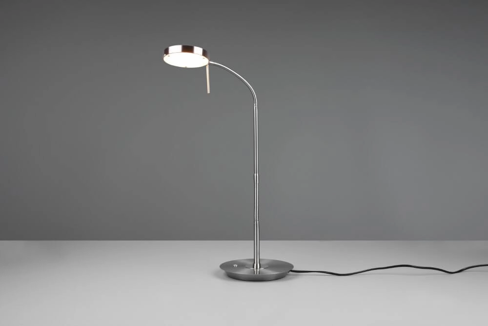 Lampe de table Monza 57 cm en acier inoxydable Trio 4017807505771
