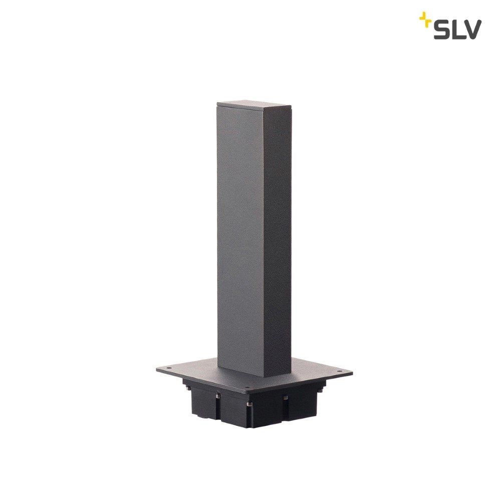 Lanterne extérieure LED H-Pol 1x8w - 3000K - 36cm anthracite SLV 4024163167772