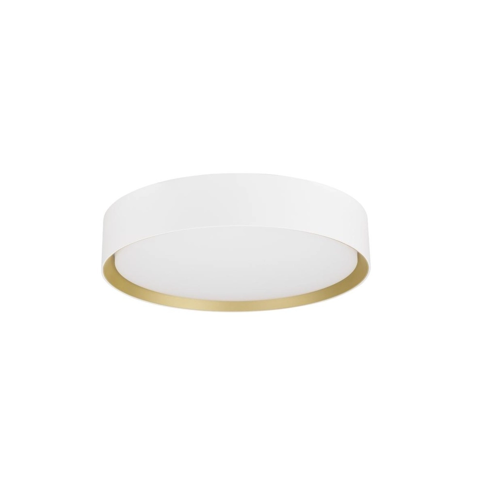 Plafonnier Decona Ø 30cm blanc avec or - 3000K/4000K SLV 4024163302975