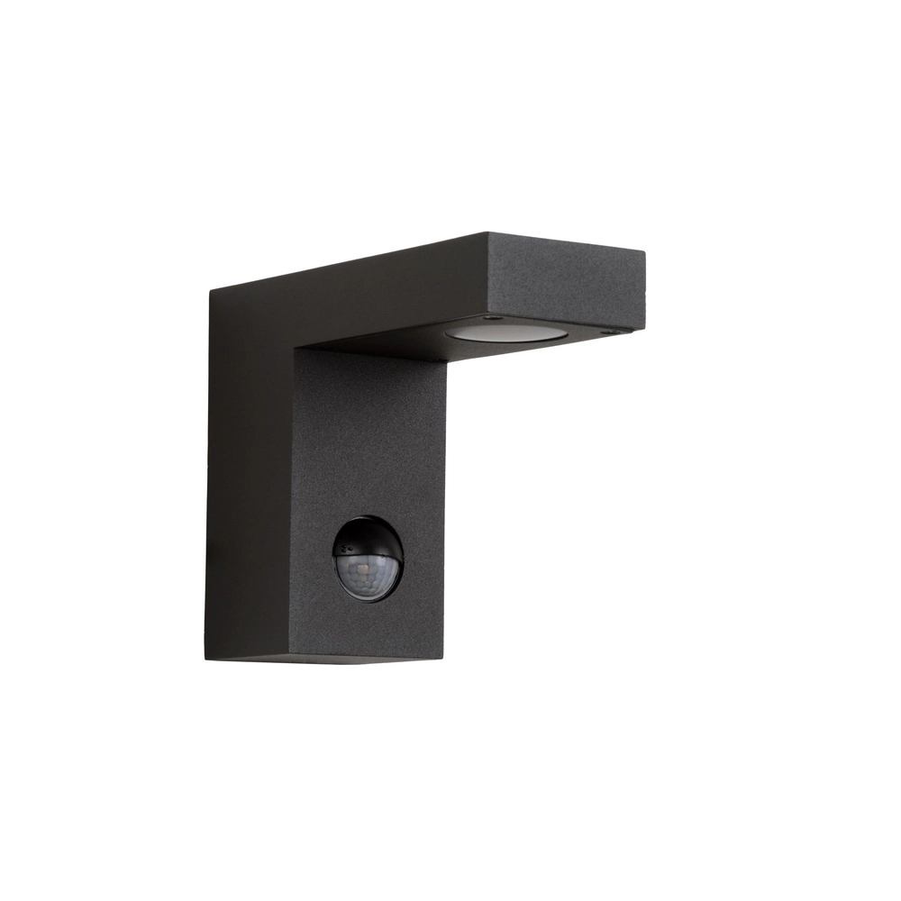 Lampe murale Texas-Ir anthracite avec capteur