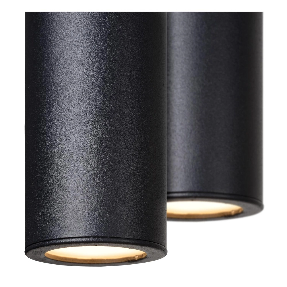 Lampe suspendue à 6 lampes Lorenz Noir de conception Lucide 5411212740700