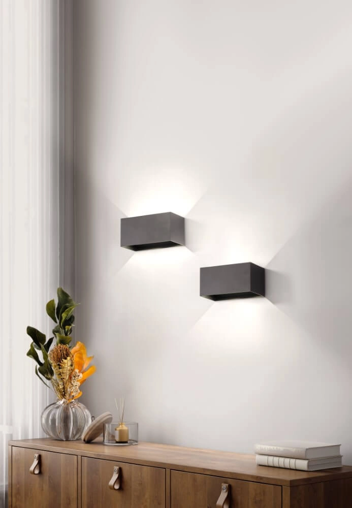 Applique LED Wallo noir Fischer & Honsel 4003694305167