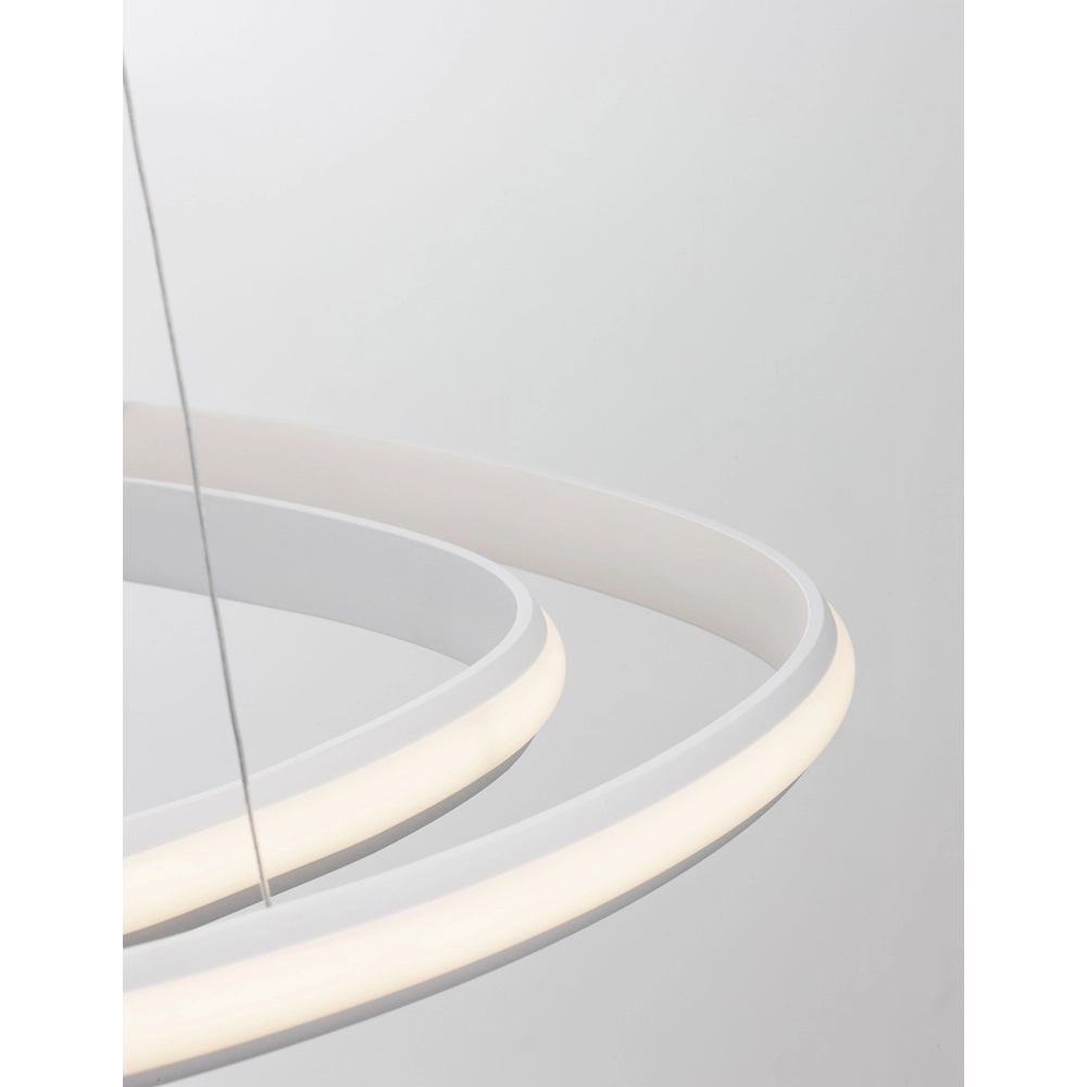 Suspension design Aries blanc Ø 59cm Lyora 5212017419811